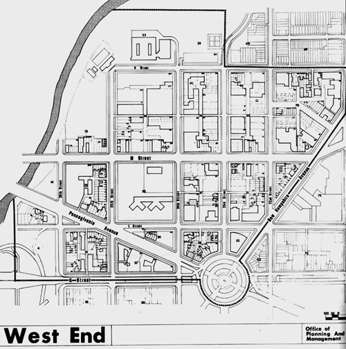 West End Map 1972