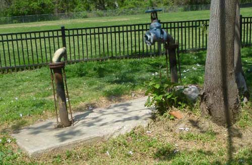 old irrigation valve